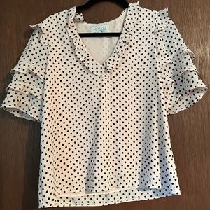 Super Cute Polka Dot Top